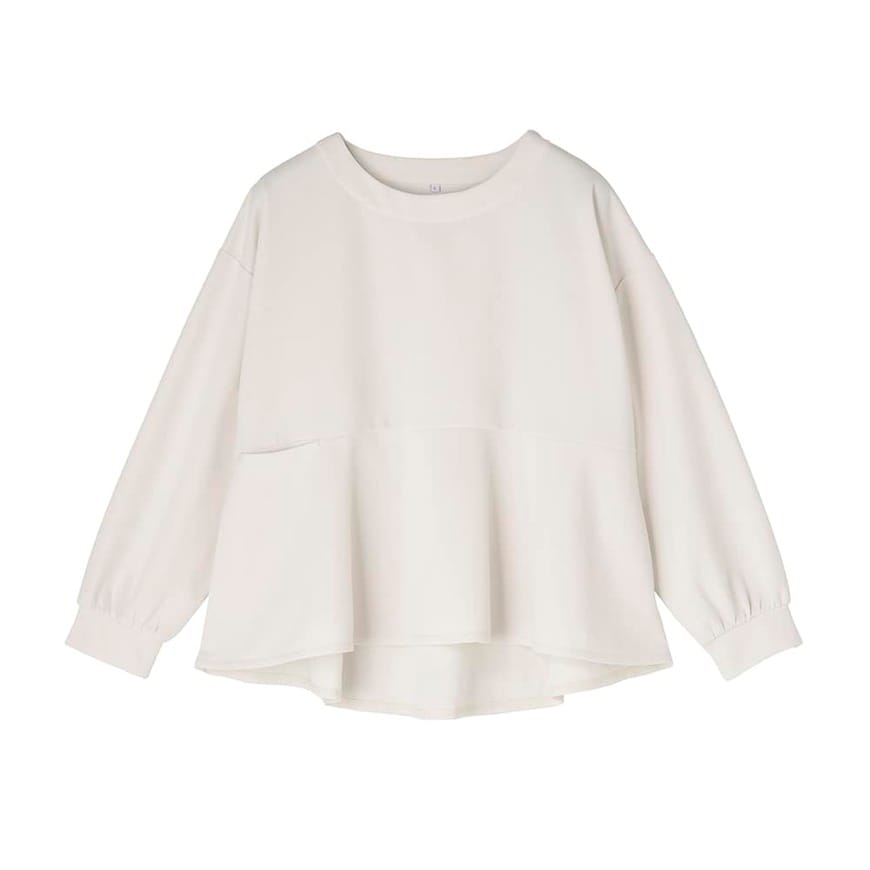 出所：ワークマン公式オンラインストア　レディースハレナリーペプラムプルオーバー