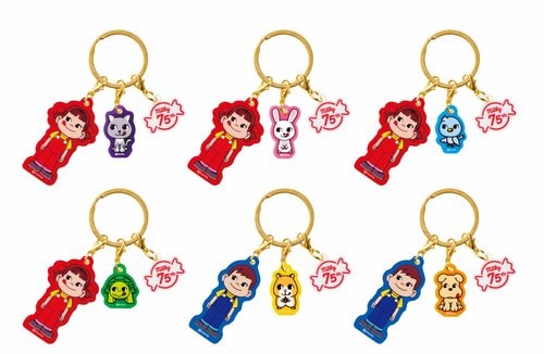 ペコちゃんポコちゃんとゆかいな仲間たちアクリルキーホルダー