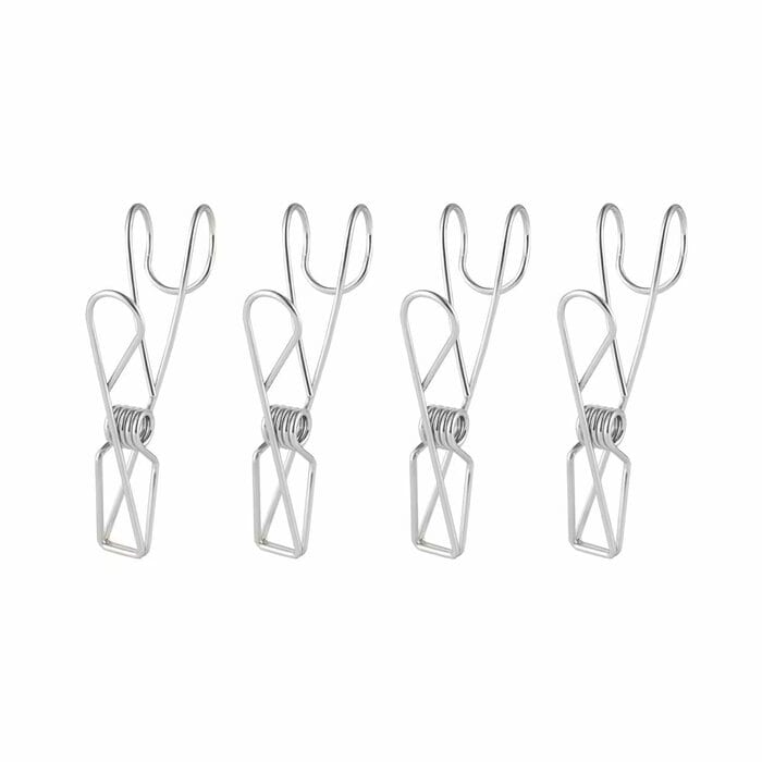 ステンレスひっかけるワイヤークリップ