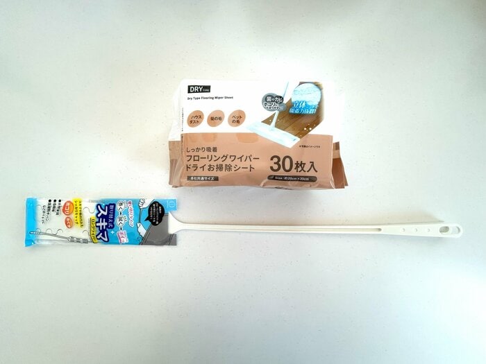 「取り替え式スキマロングワイパー」110円(税込)