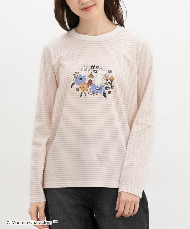 出所：ハニーズオンラインショップ ムーミン／長袖Ｔシャツ: トップス｜ハニーズ公式通販