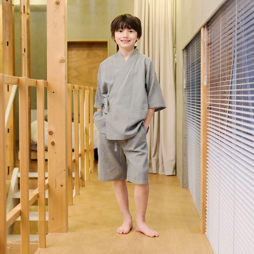 出所：ワークマン公式オンラインストア リラックス甚平キッズ