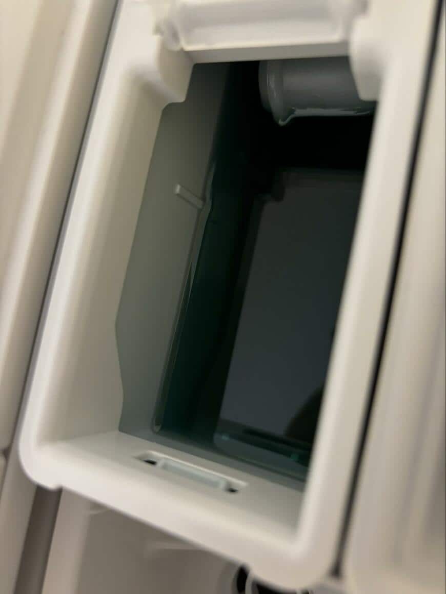 半年前に購入した洗濯機