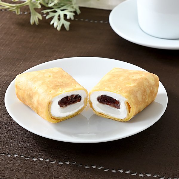 ファミリーマートの新商品:ファミマ・ザ・クレープ 羽二重餅