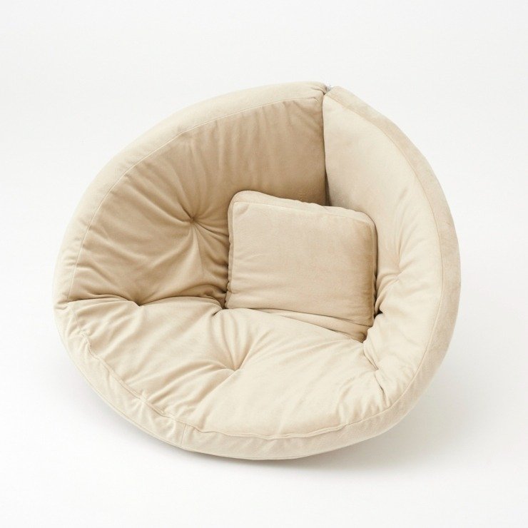 しまむら公式　2WAYクッション（yumi）（ベージュ）