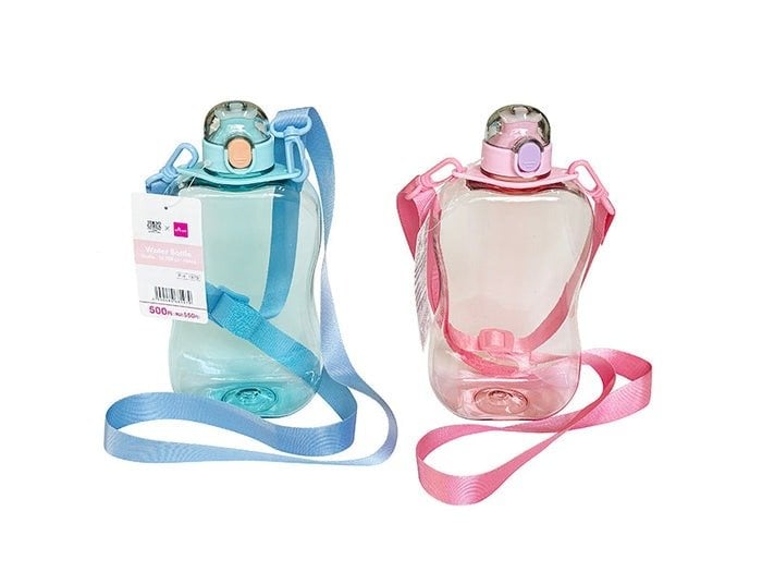 ダイソー公式　水筒（スキットル風、760mL）