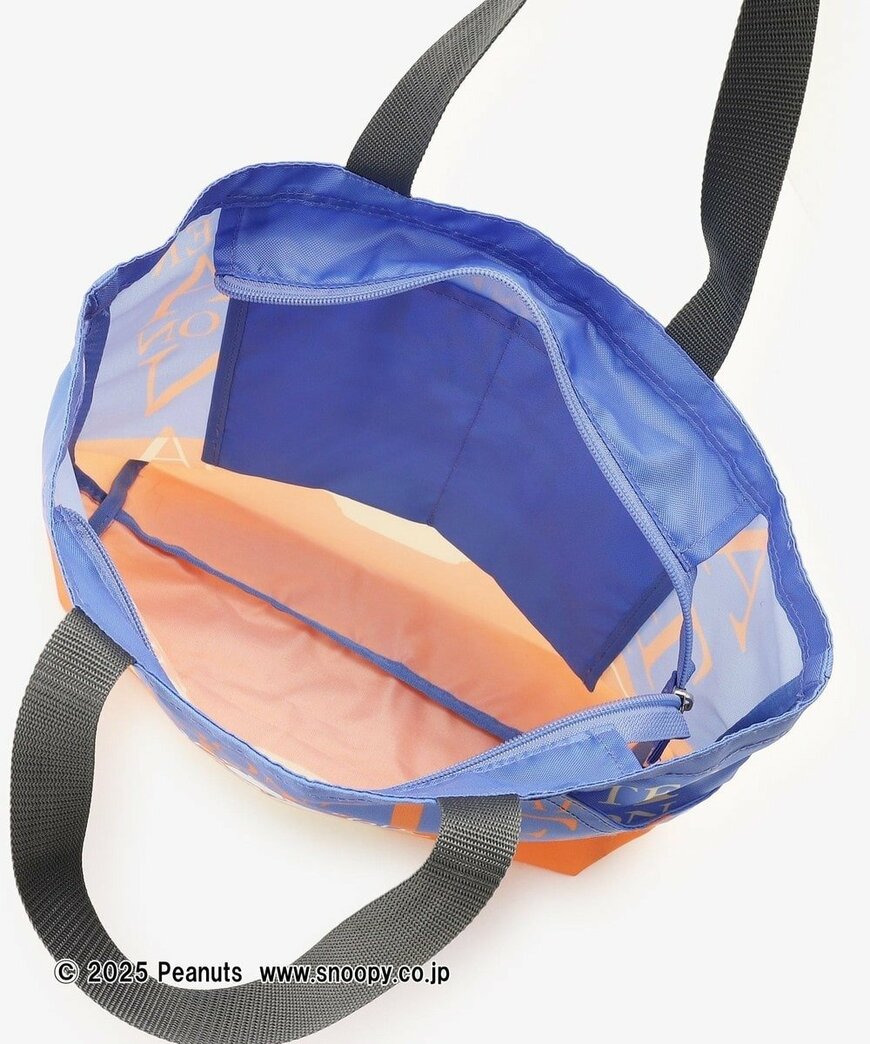 Afternoon Tea公式　スリットポケット付きロゴバッグS/PEANUTS（中）