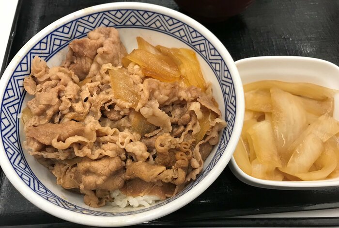 吉野家「ねぎだく牛丼・並盛」
