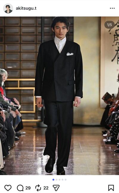 出所：冨永章胤のInstagram（@akitsugu.t）参照日：2026年4月21日