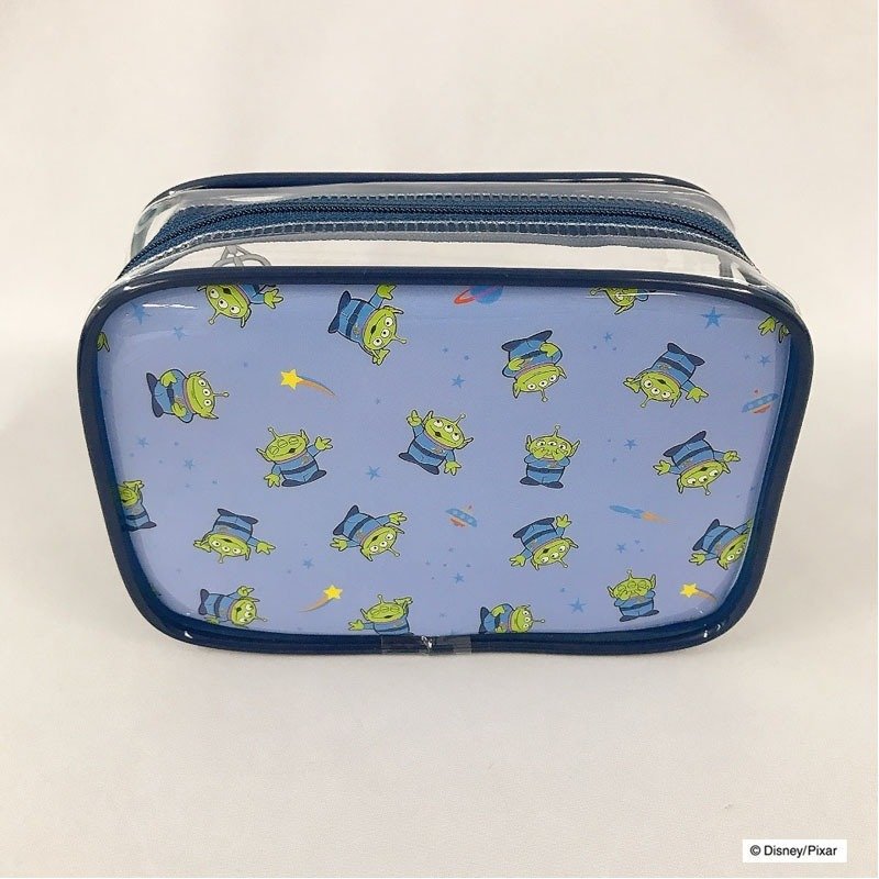 出所：キャンドゥ公式　【数量限定】ディズニー／エイリアン　スクエアクリアポーチ