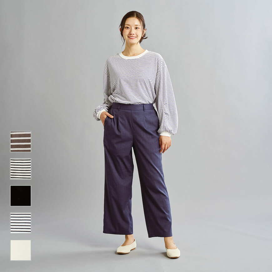 出所：ワークマン公式　レディースサーバーボリュームスリーブプルオーバー