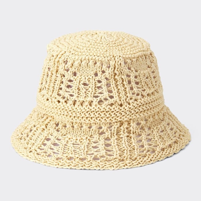 出所：GU公式ファッション通販サイト クロシェバケットハット