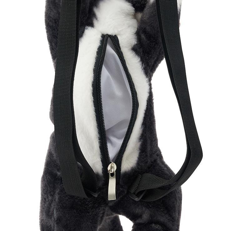 出所：しまむら公式オンラインストア キッズ　ぬいぐるみリュック （ハチワレ）