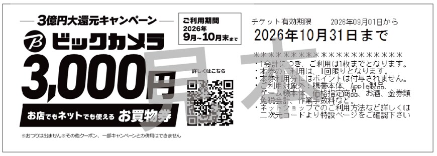 出所：株式会社ビックカメラ