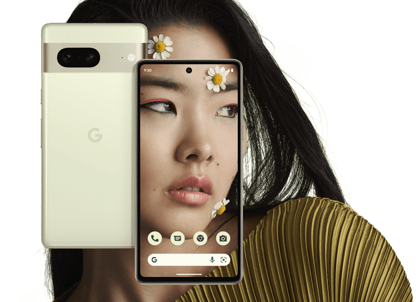出所：Googleストア「Pixel 7」