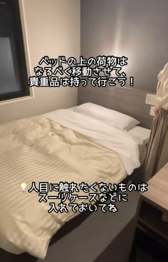 出所：@superhotel_official「ホテルあるある連泊Ver」