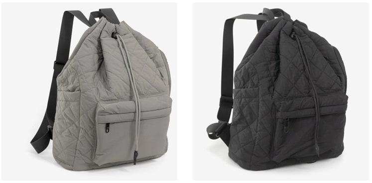出所：アルペン公式　大きくひらくリュックサックFWキルト