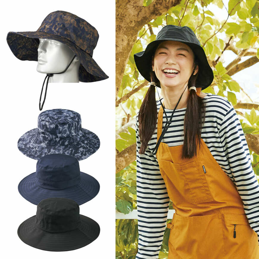 出所：ワークマン　撥水サファリハット