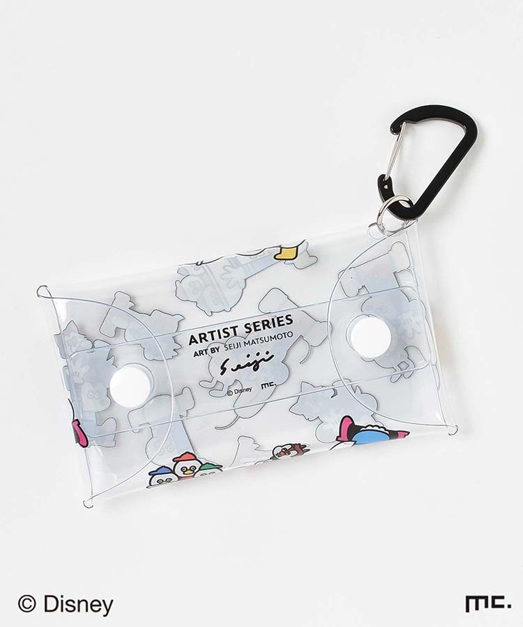 出所:ブルーブルーエ公式 ディズニー/松本セイジクリアマルチケース