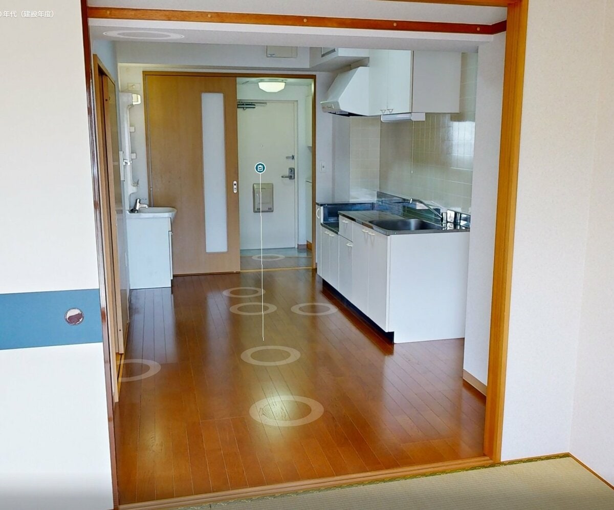 【都営住宅】「都営住宅内部360度内見」で家にいながら住宅内見!築10年から20年弱の「平成20年代建設の2DK」の間取り拝見 3Dで超リアル