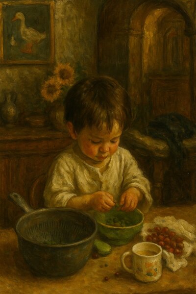 AIに「印象派絵画風」にしてもらった結果