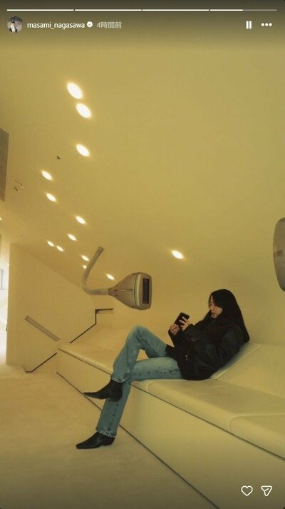 長澤まさみのInstagramストーリーズ投稿