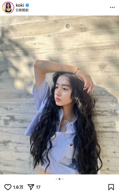 Kōki,のInstagram投稿