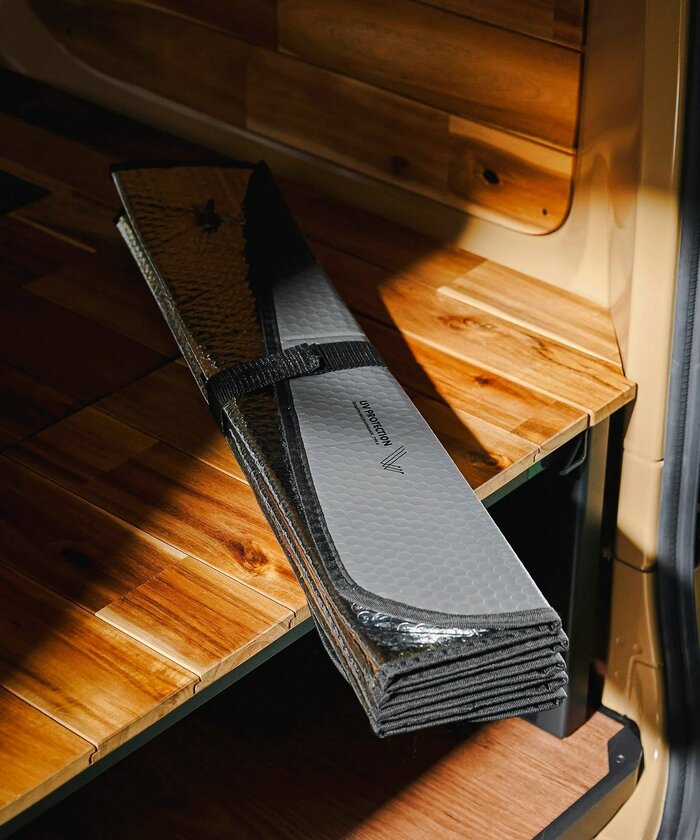 付属の収納バンドでバラけずに固定することが可能