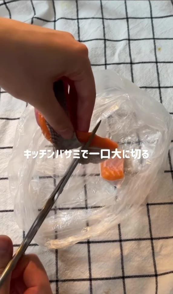 【夫に送る節約弁当】彩りおかずがぎっしり、鮭のカリッと焼きが主役の一皿が美味しそう