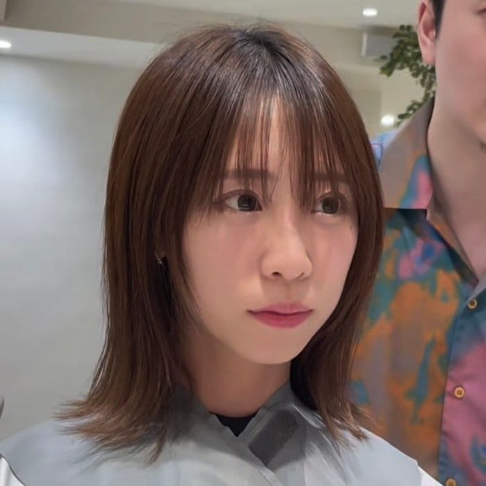 「テリちゃんボブになりたい」女性がセミロングから〈ふんわりボブ〉にスタイルチェンジ