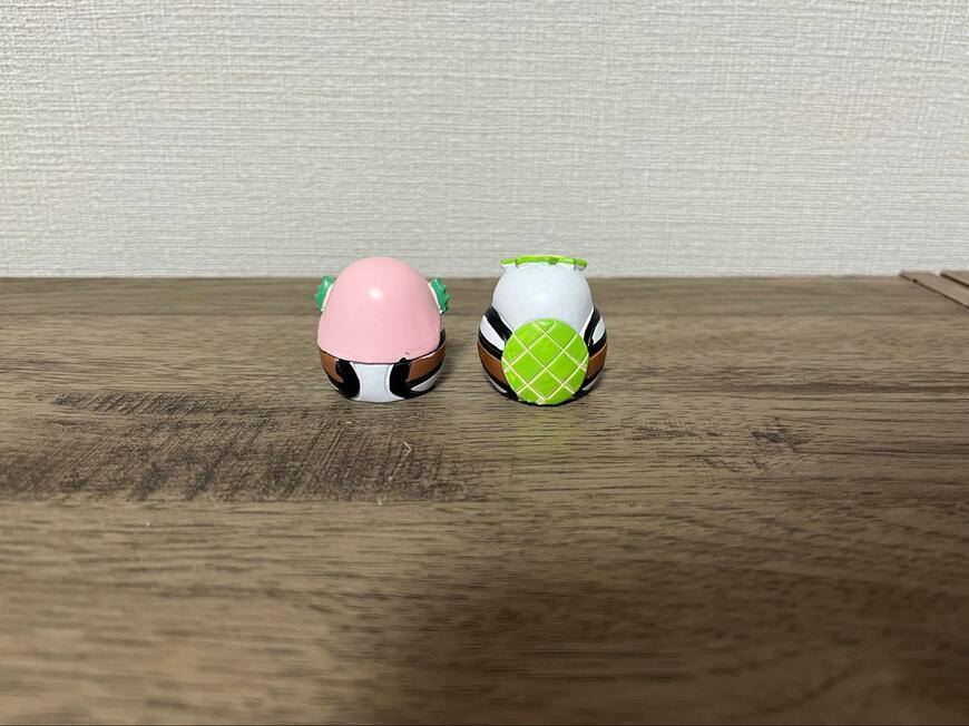 筆者撮影（キャンドゥ、リトルフレンド アマビエ＆カッパ シマエナガ）