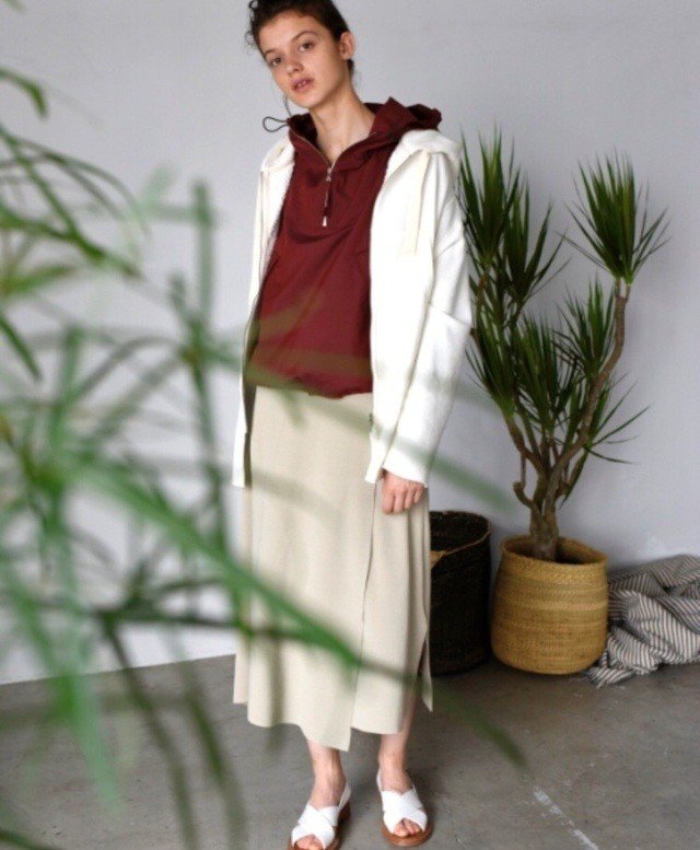 unfil - paper&cotton terry zip hoodie ¥31,320（税込）