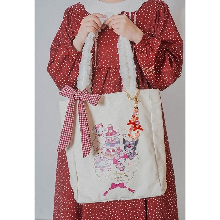 しまむら公式 トートバッグ(青木美沙子×サンリオキャラクターズ)の画像