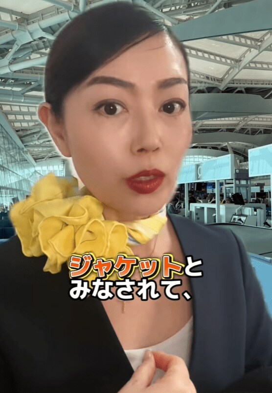 ジッパー付きの服を解説