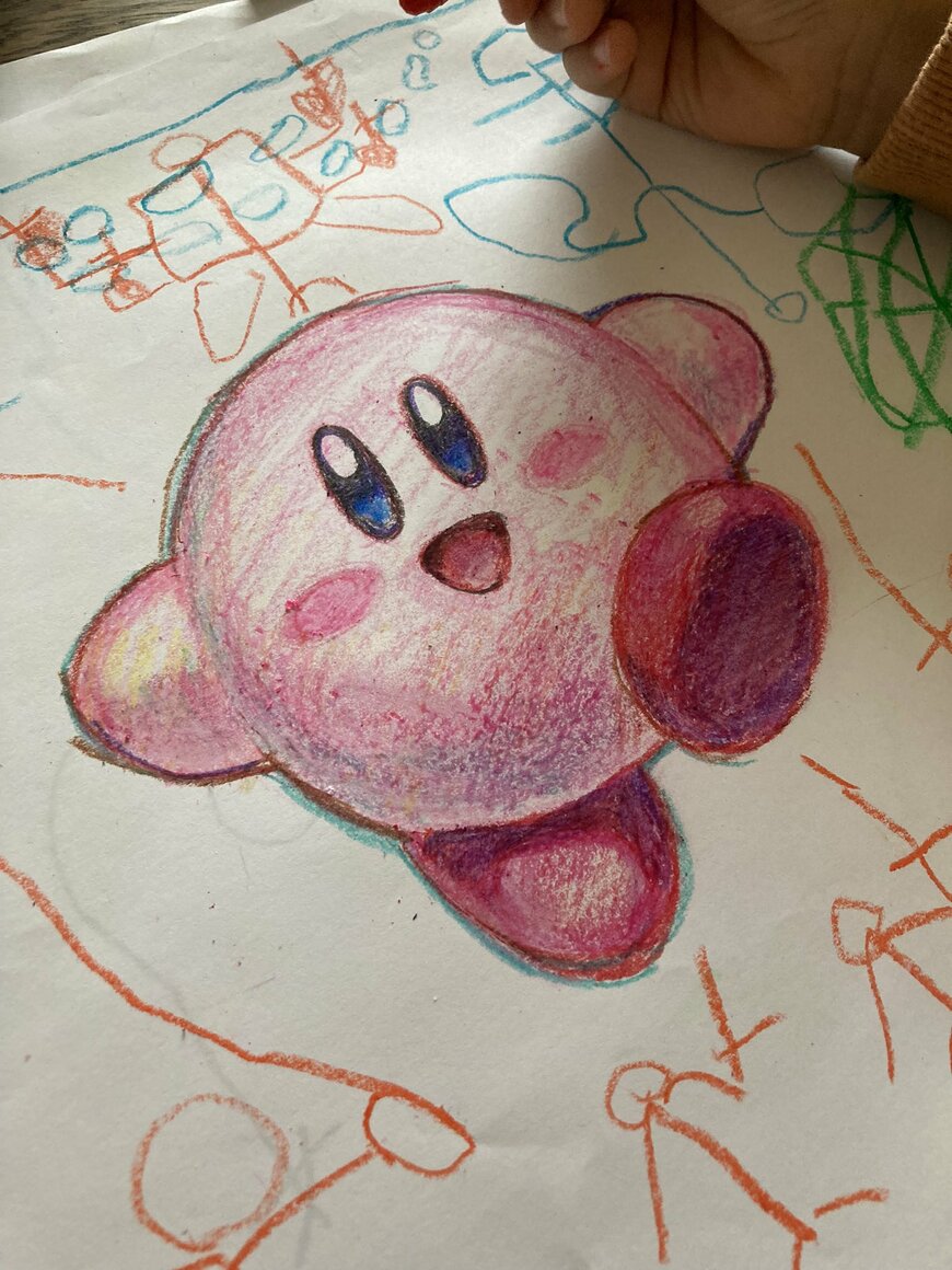 本気で描いたカービィのイラスト