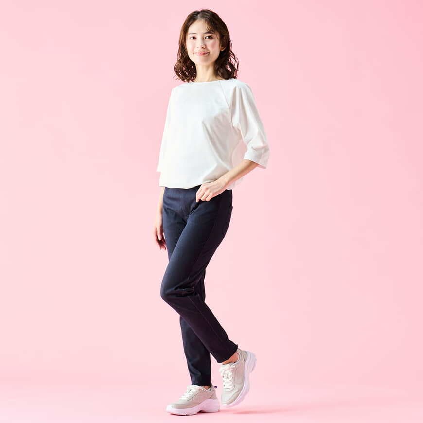 ワークマン公式 レディースソロテックス(R)使用シーンレスラグランTシャツ
