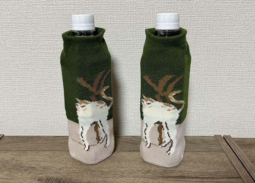 セリア、ピエール・ボナール《白い猫》名画ソックス商品画像