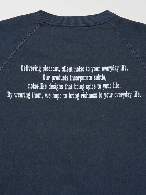 スウェT(5分袖) UNDERCOVER（ホワイト・ネイビー）