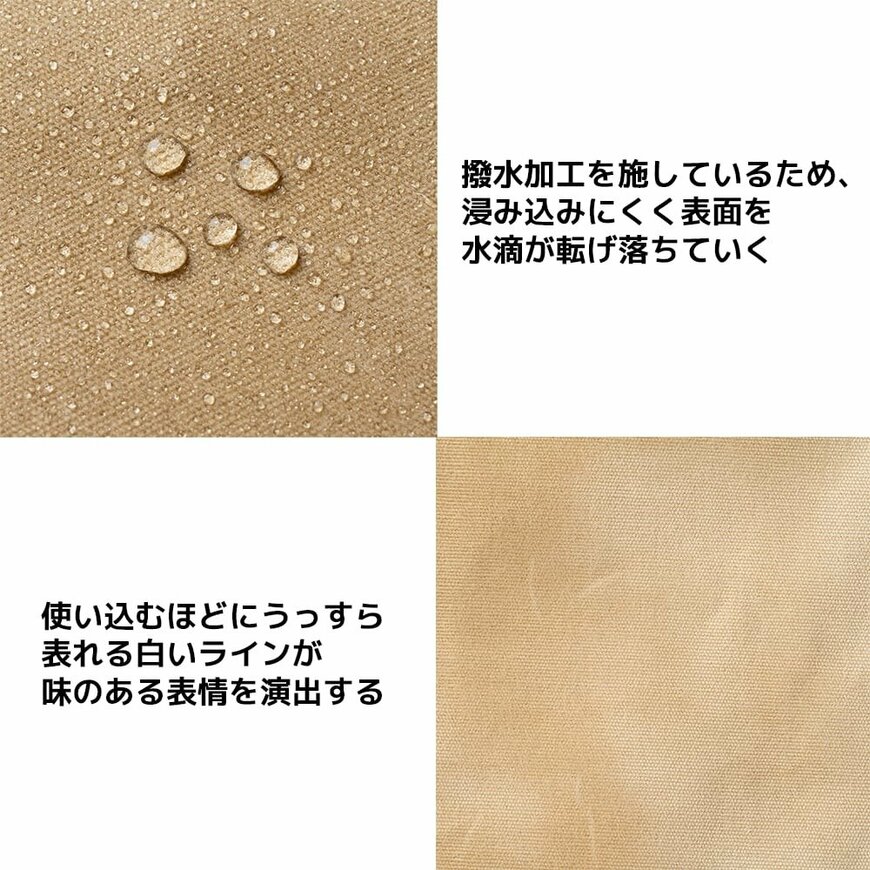 出所:ワークマン公式 パラフィン帆布スクエアトート