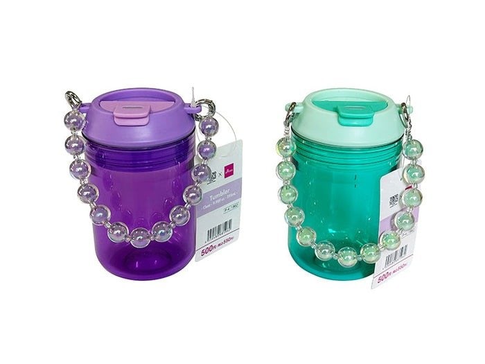 ダイソー公式　タンブラー（クリア、295mL）