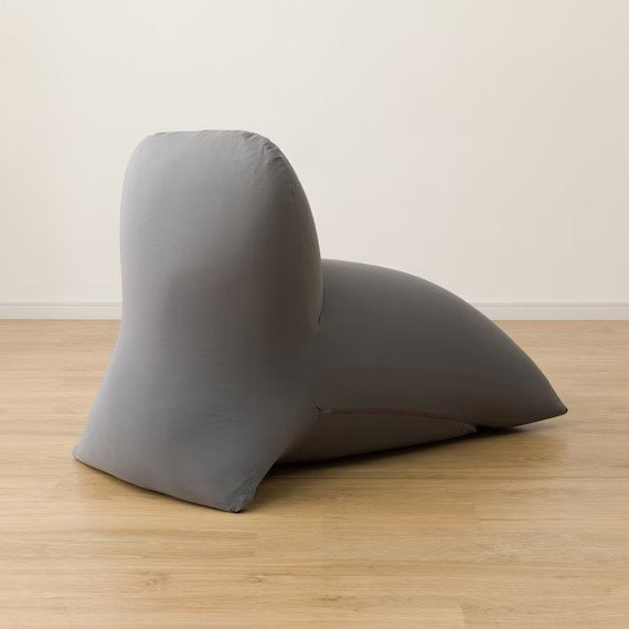 ニトリ公式　ビーズソファ テトラ型 ロングタイプ(BS-E02TR LONG GY)