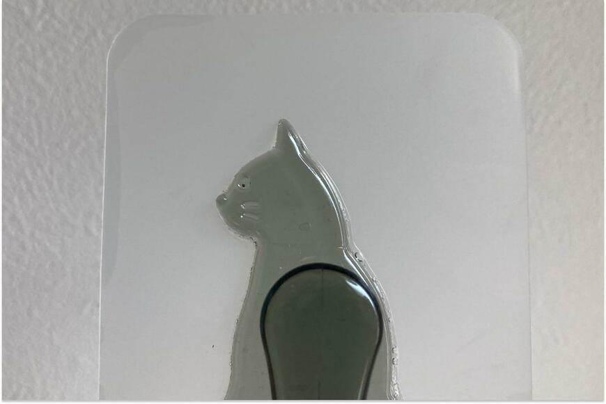 セリア「コップホルダーねこ型」