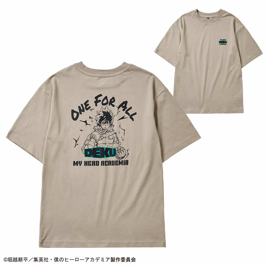 ワークマン アニメ『僕のヒーローアカデミア』半袖Tシャツ
