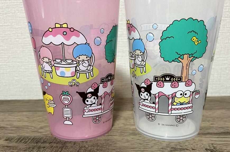 ダイソー、タンブラー(サンリオキャラクターズ)キュートヴィレッジ 450ml商品画像