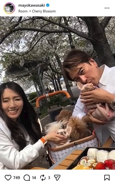 川﨑麻世のInstagram投稿