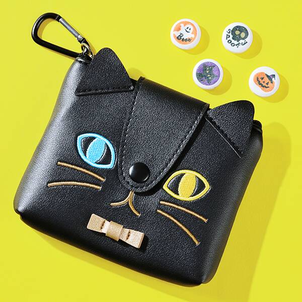 カルディコーヒーファーム公式「くろねこコインケース 【ハロウィン】」