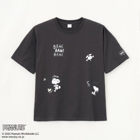 スヌーピーたちの豊かな感情がデザインされています
