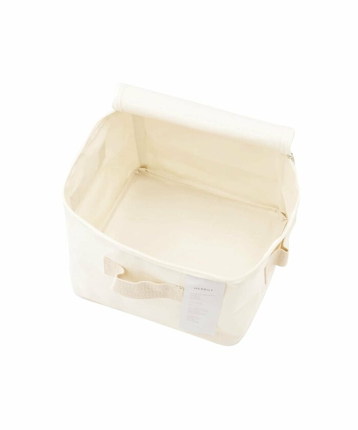 コットンフタ付スクエア収納