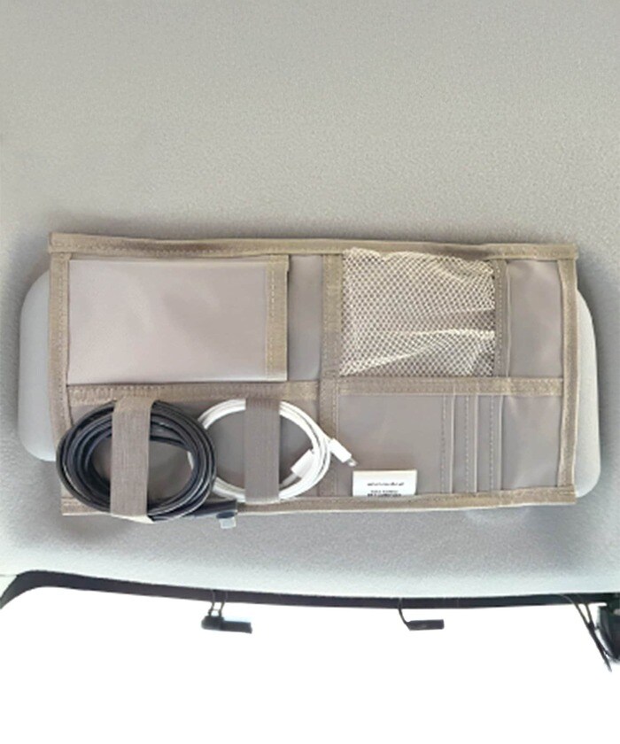 「CARサンバイザー収納」