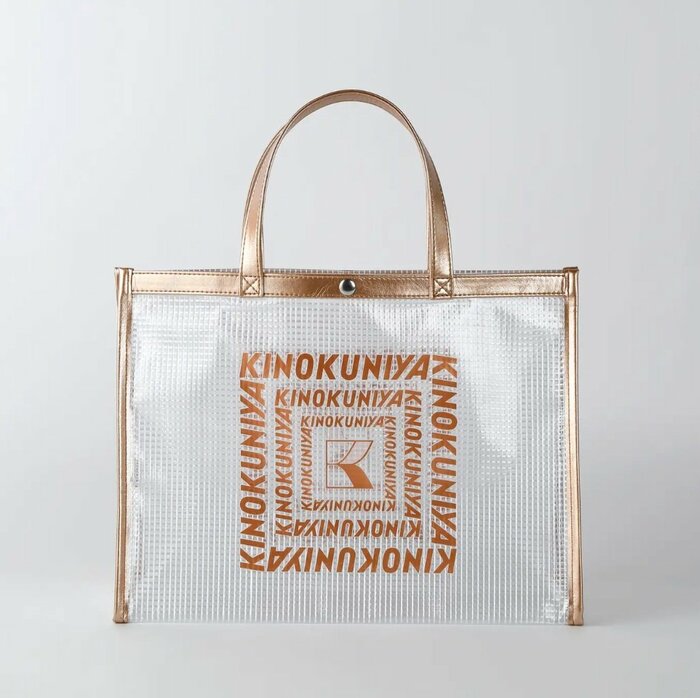 【紀ノ国屋】「クリアミディアムバッグ」